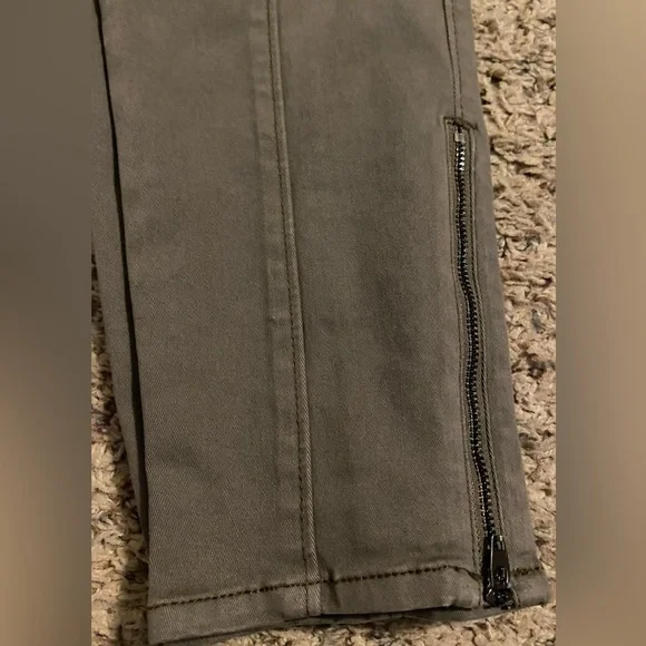 WHBM Women’s Olive Skinny Ankle Jeans Size 6 - Picture 4 of 8